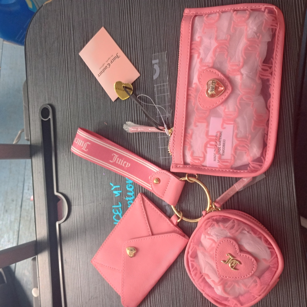 Juicy Couture Pink Accessory Collection